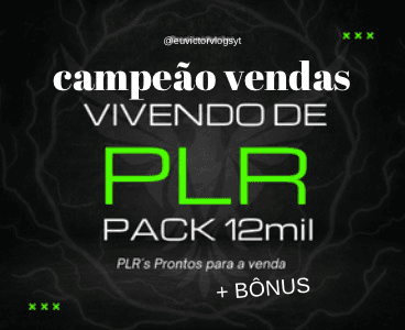 PACK 12Mil PLR GRINGOS VALIDADOS